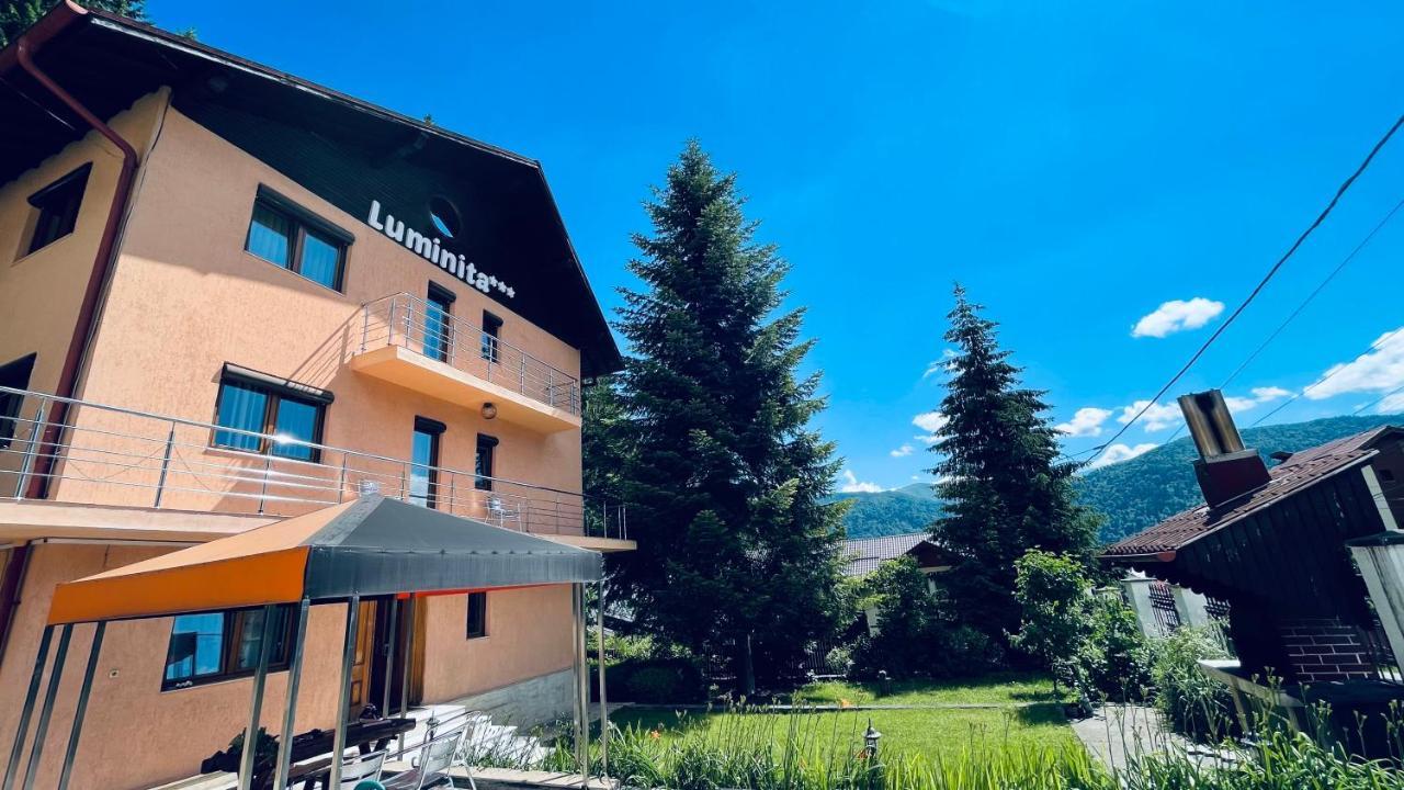 Pensiunea Luminita Буштени Экстерьер фото